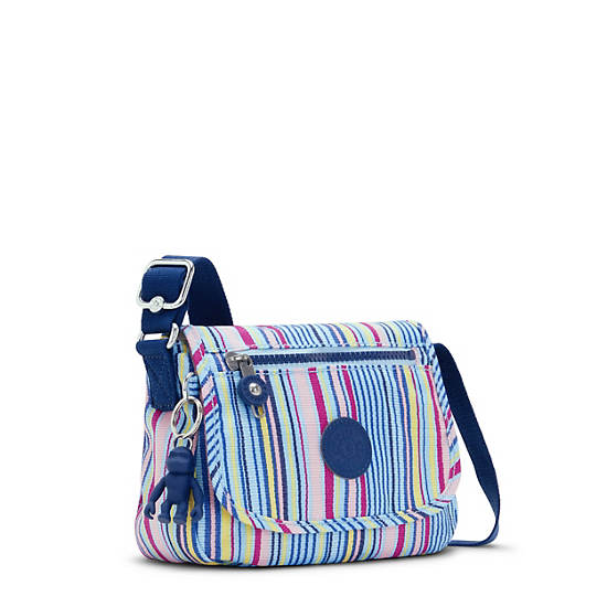 Bolsos Mini Kipling Sabian Classic Printed Crossbody Azules | MX 1340PJ